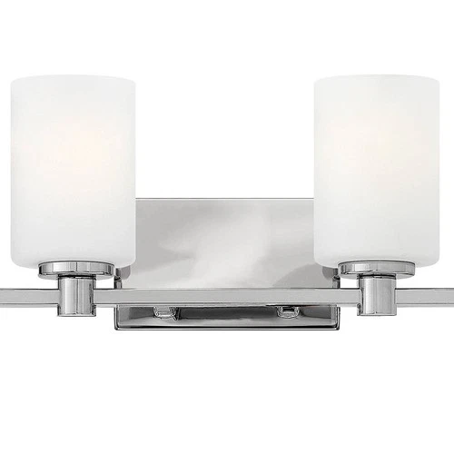 Hinkley Karlie 32" Wide Chrome 4-Light Bath Light - Picture 6 of 9