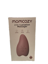 Momcozy Warming Lactation Massager 2-in-1, Soft Breast Massager for Breastfeed