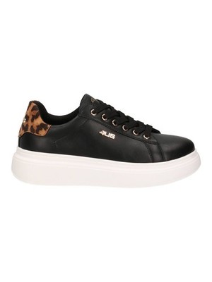 4US Damen Sneaker mit Schnürung by Paciotti - SCHWARZ/BIA (Schwarz/Weiß)