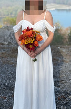Maternity Wedding Dress, Photo Shoot Dress - Ever Pretty - Maxi off the shoulder