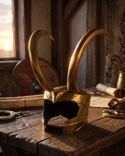 Loki Crown , Ragnarok Helmet , Loki Helmet , Thor Movie Helmet , Cosplay Costume