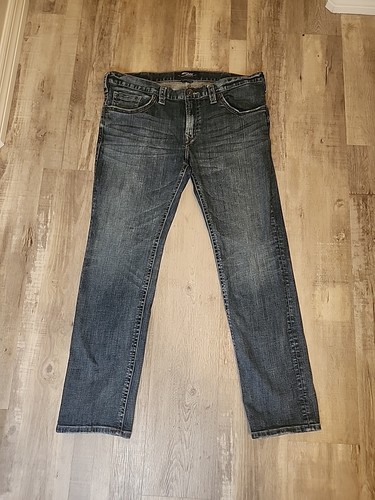 Silver Konrad Jeans Mens 38x32 Blue Fit Slim Leg 5-Pocket Stretch Denim - Picture 1 of 7