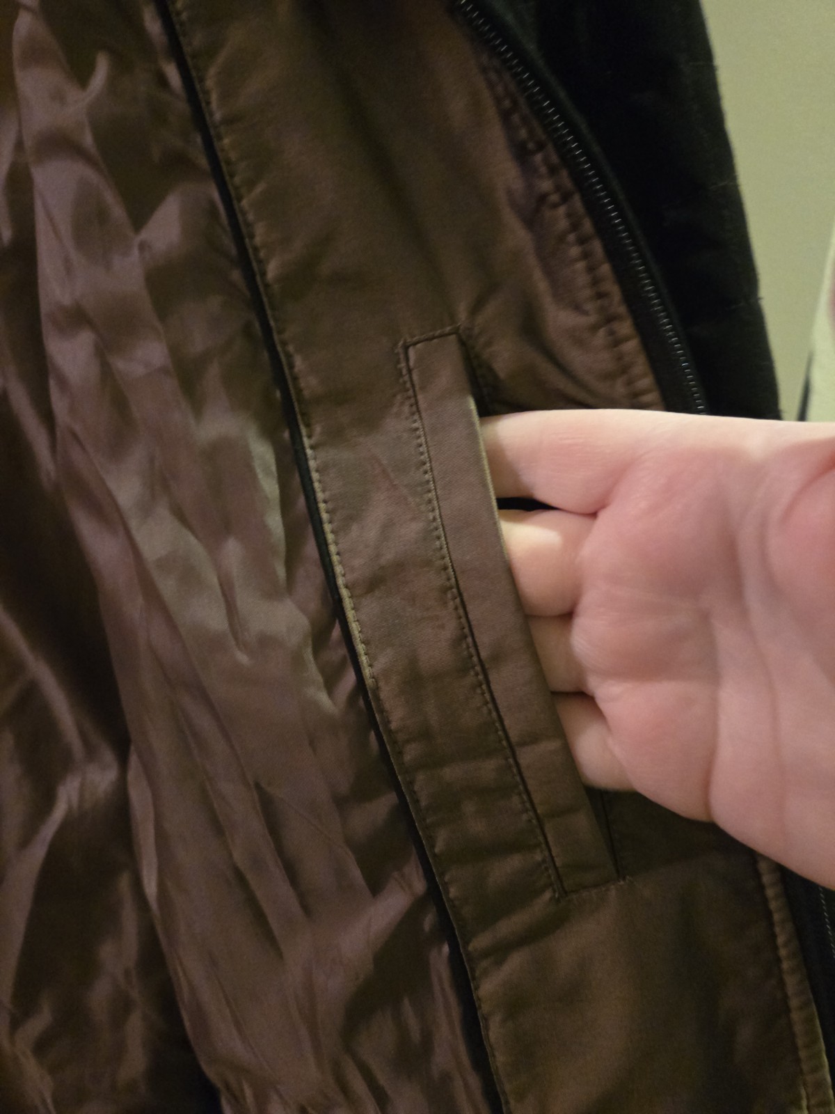 Black Jacket With Beautiful Lining, Lightweight - image 5