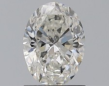 1.20 Carat Cert. GIA Oval Cut Natural Mined Diamond Loose I color SI2 clarity 3583.33 per carat