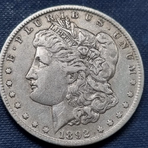 1892 O Morgan Dollar $1 Silver Better Grade XF + #93770