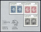 CANADA 1978 CAPEX #756a MINT NH SOUVENIR SHEET OF 3 !! V159