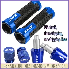 Motorcycle Handlebar Grip Bar End Cap Tire Valve For SUZUKI DRZ DRZ400SM DRZ400S