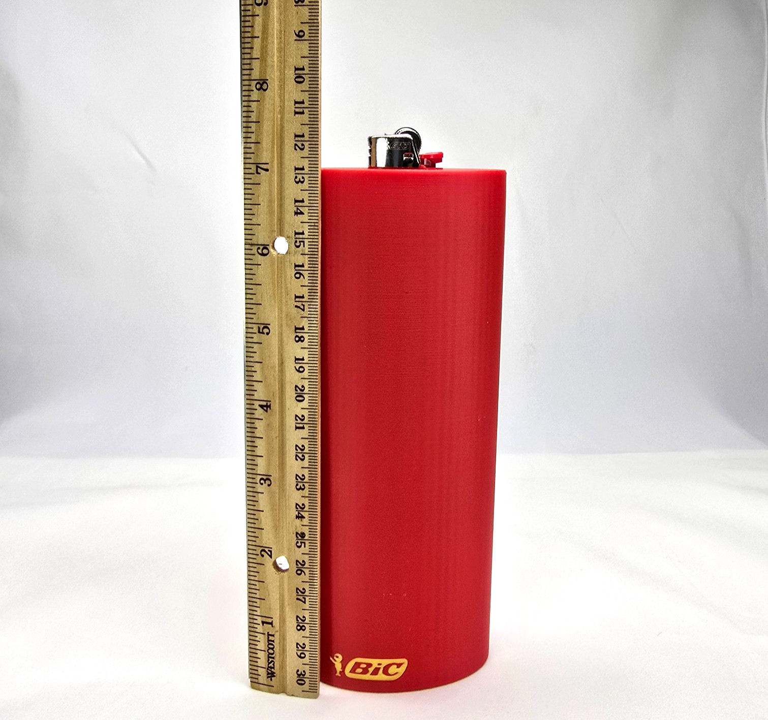 Huge Bic Lighter Sleeve WITH Regular Sleeve - Dont steal my lighter! - 2 Sleeves