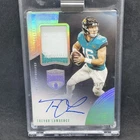 2021 Panini Eminence - Rookie Patch Autographs Trevor Lawrence /10