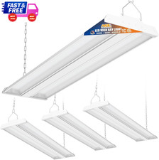 4-Pack 300W LED Linear High Bay Lights 40500LM 5000K Dimmable ETL Warehouse