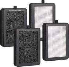 4 Pack LV-H128 Replacement Filter for Levoit Air Purifier