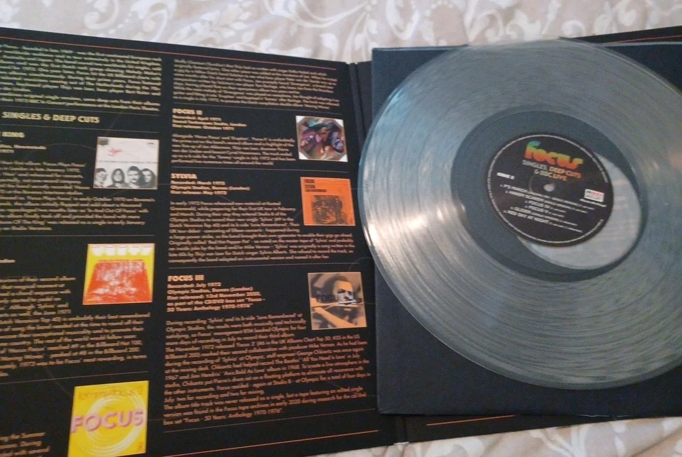 Focus Singles Deep Cuts & BBC Live Limited Edition Record Store Day Red Bullet - Image 4 of 4