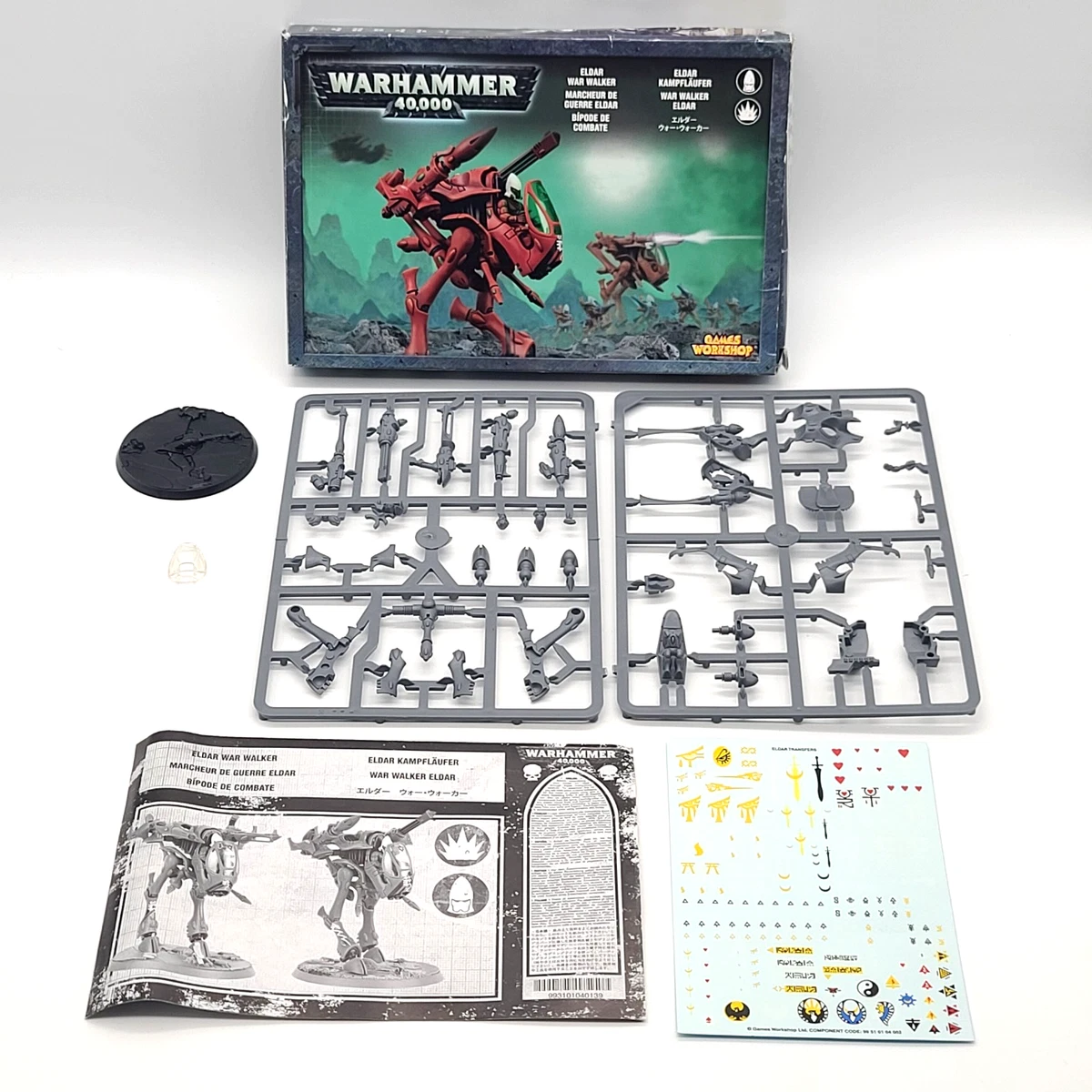 War Walker En Plastique Pour Warhammer 40K Eldar - Occasion, Référence P-00DZ6