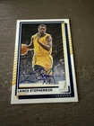 2025-26 Panini Donruss Basketball Lance Stephenson #183 Autographs Pacers