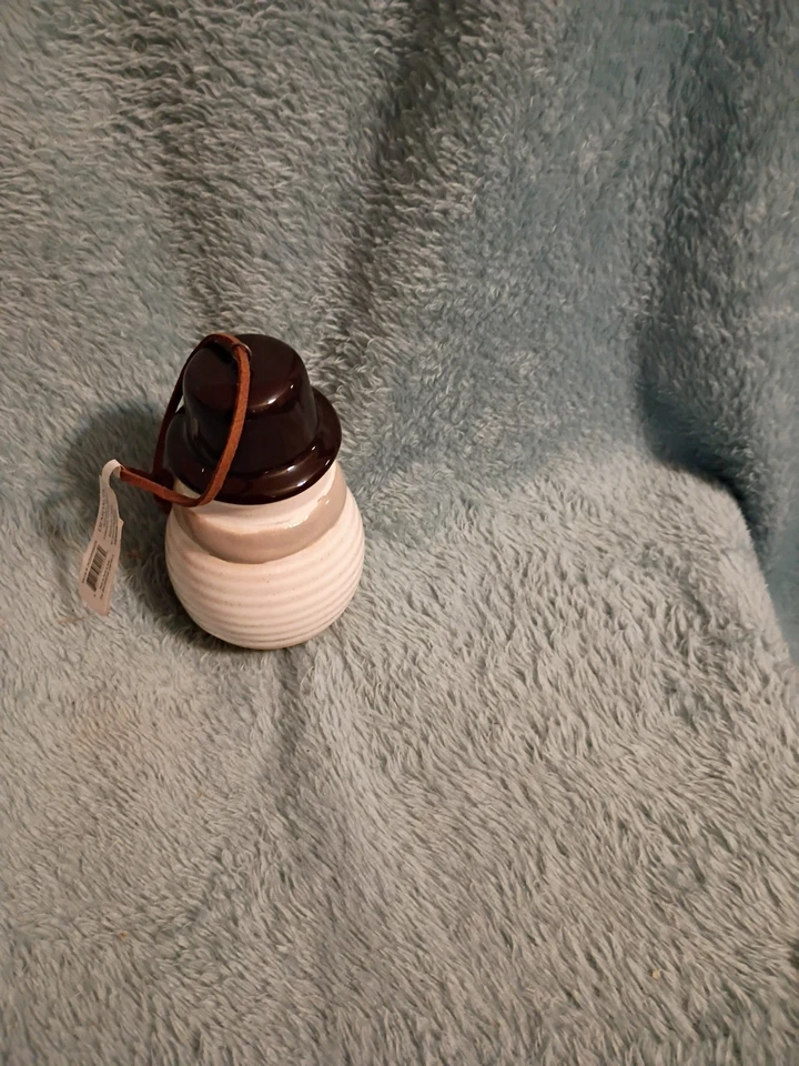 Glass Snowman Ornament By Demdaco - Image 2 of 3