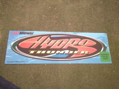 hydro thunder arcade marquee #3391