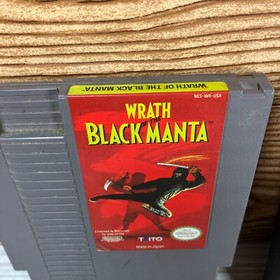 Wrath of the Black Manta (Nintendo NES) Cartridge Working