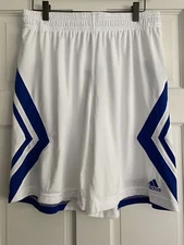 adidas Women’s Proteam 2.0 Shorts Medium White Collegiate Royal