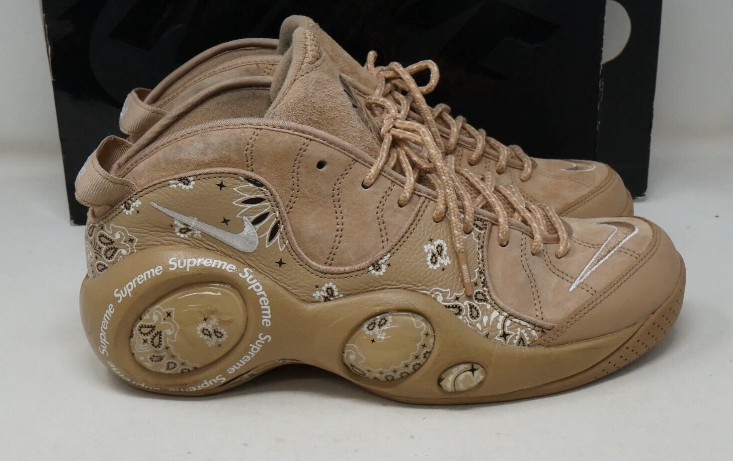 Nike X Supreme Zoom Flight 95 Wheat   Taille 10,5 DJ8604 200