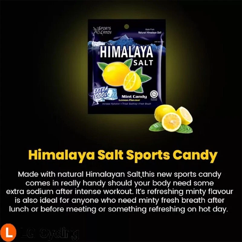 Himalaya Salt Sport Candy 3Box (15gx12 Sachet) Extra Cool Lemon / Ginger Lemon - Image 2 of 4