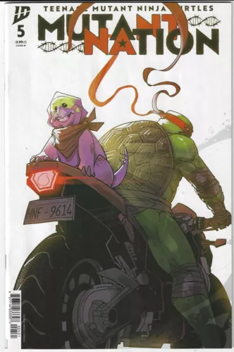 TEENAGE MUTANT NINJA TURTLES MUTANT NATION #5 1:10 CIZMESIJA VARIANT IDW 2025