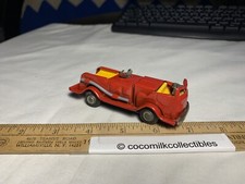 Vintage 1950's Friction Japan Tin Toy American LaFrance Ladder Fire Truck 4 1/4"