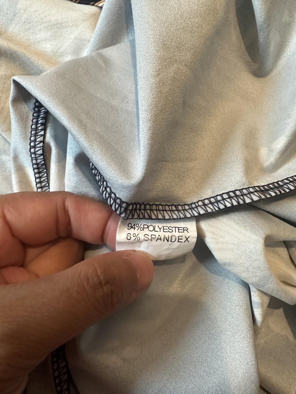 OUGES Dress Navy Blue Large Pre-owned - image 6