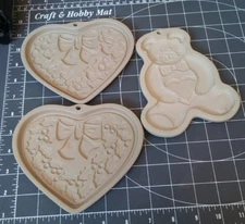 Cookie Art Craft paper chocolate mold Pampered Chef Valentine Christmas Heart