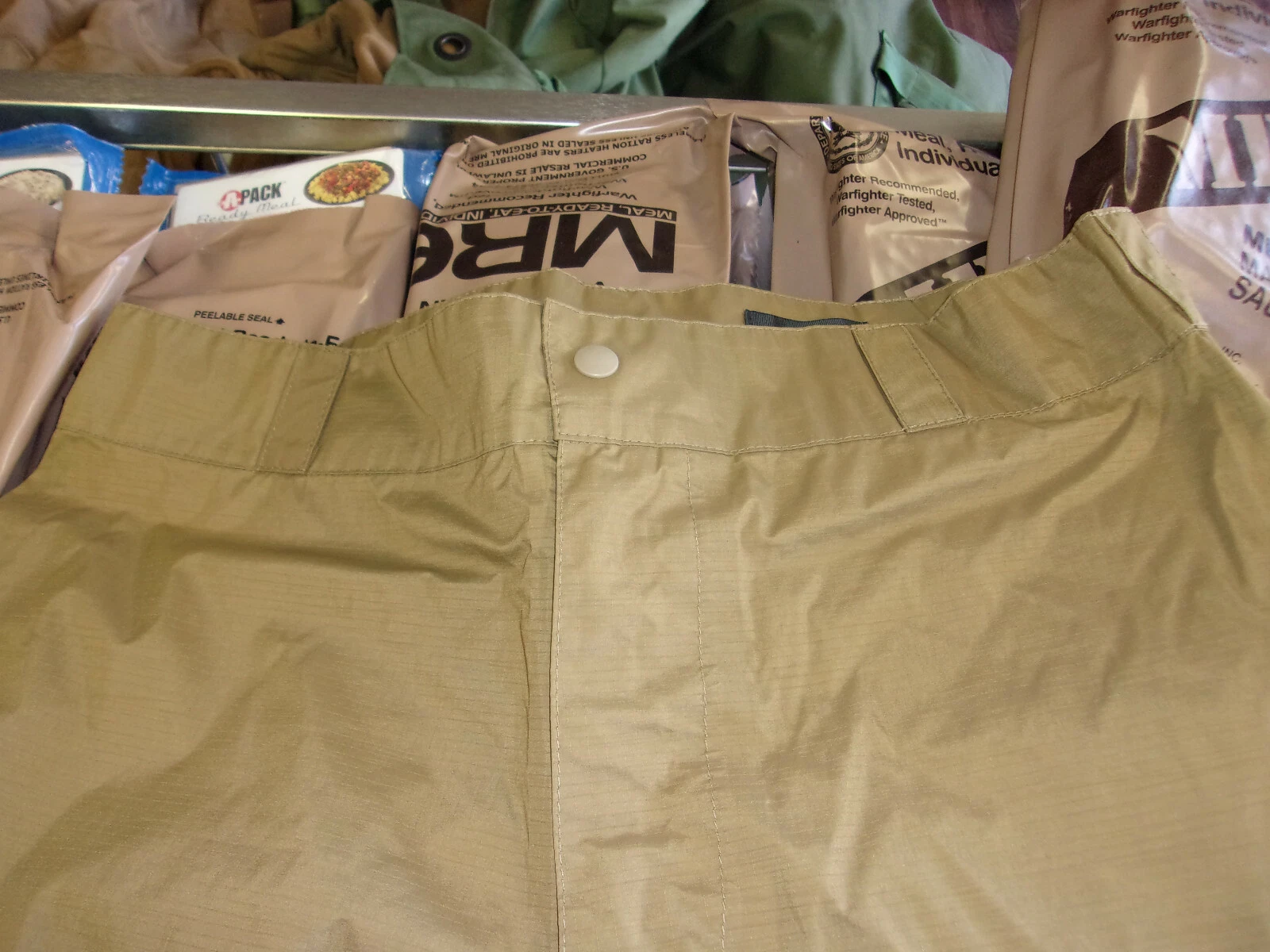 MILITARY SURPLUS....Beyond L-6 Gore-Tex Rain Pants COYOTE BROWN S,L,XL......SALE