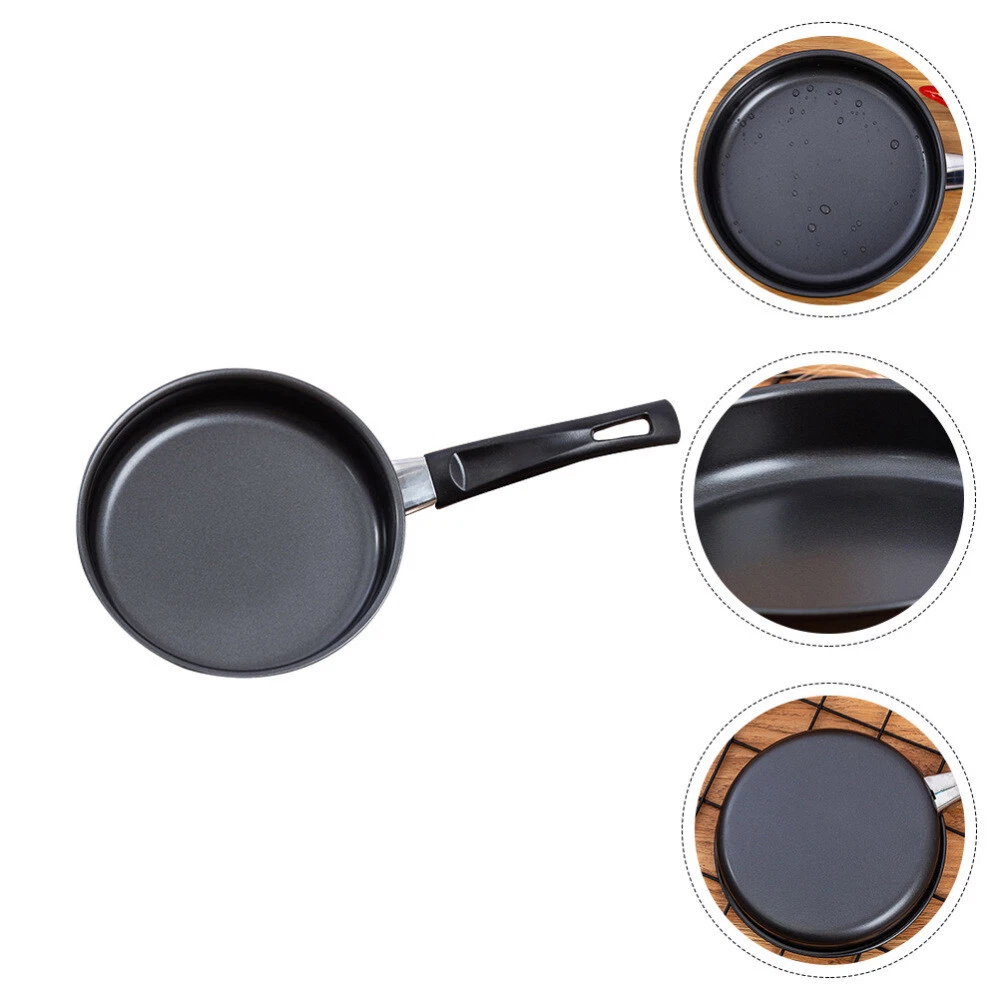 Egg Cooker Pan Rounded Non- Stick Pan Egg Skillet Pan Non- Stick Crepe Pans