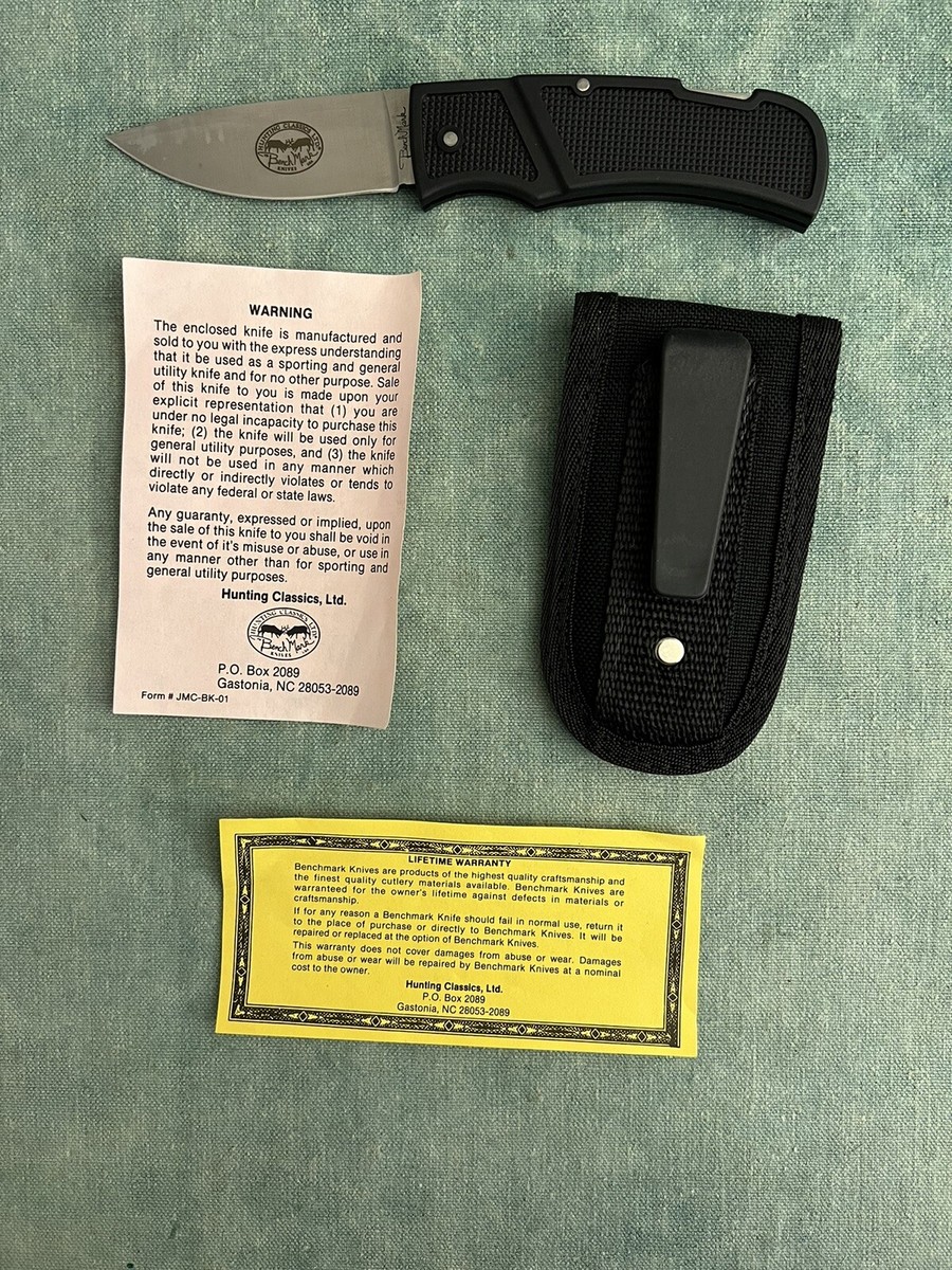 BENCHMARK First Run Production Hunting Classics Knife SS-III