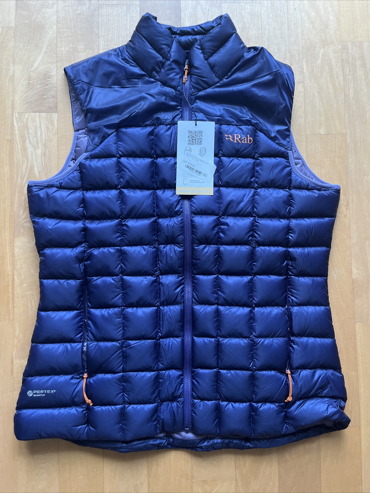 Rab - Chaleco mítico M mujer chaleco plumón montañismo esquí al aire libre deportes de invierno