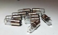10x 12V 60mA E5 LES Miniature Filament Replacement Lilliput Edison Screw Bulb