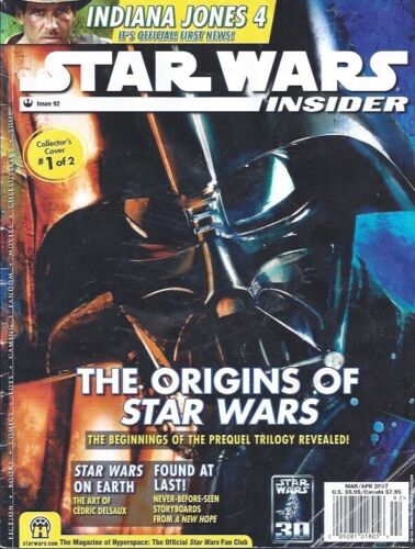 Star Wars Insider Issue #92 Newsstand Edition Cover Variant #1/2 GC | eBay