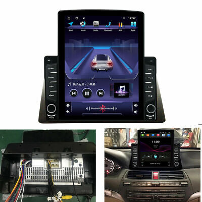 Android 9.1 For 2008-2012 Honda Accord Portrait Screen Car Radio GPS Navigation