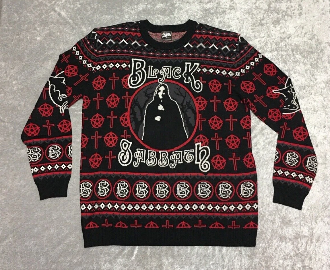 Black sabbath top holiday sweater