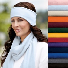 Ear Warmer Head Band Polar Fleece Ski Ear Muff Unisex Stretch Spandex Winter Hat