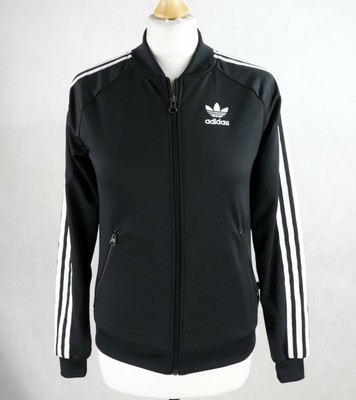 adidas track jacket logo back
