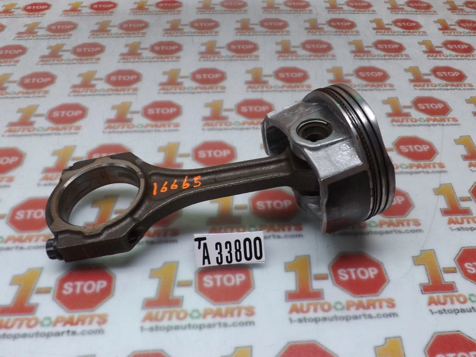 2007-2017 TOYOTA SIENNA PISTON W/ CONNECTING ROD 13101-0P053 OEM - Image 3 of 4