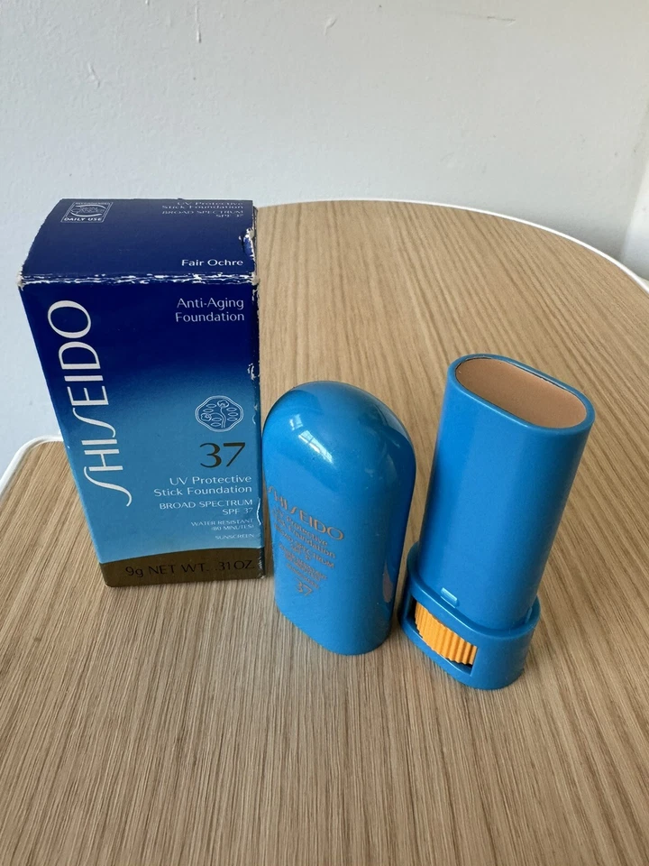 Shiseido UV Protective Stick Foundation SPF 37 OCHRE 0.31 Oz. RARE- New! - Image 3 of 3