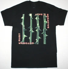 TYPE O NEGATIVE OCTOBER RUST PETER STEELE CARNIVORE NEW BLACK T-SHIRT