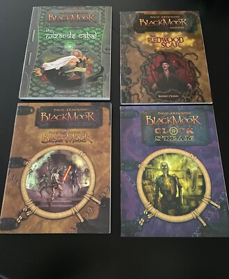 Dave Arneson's Blackmoor Redwood Scar Clock Steam Wizards Cabat Guide BF2