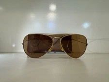 Ray-Ban B&L W1662 Chromax Brown Aviator Sunglasses Vintage Rare