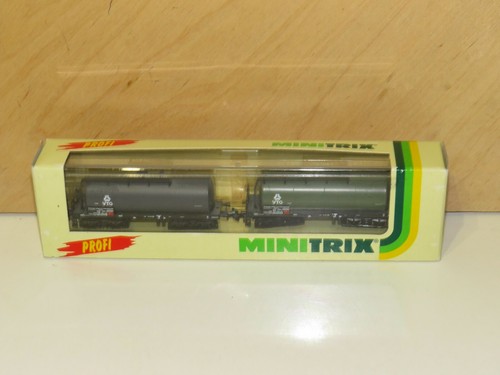 N Trix Minitrix 13999 Kesselwagen-Set VTG der DB Neuwertig OVP 4584 | Condition: Gebraucht