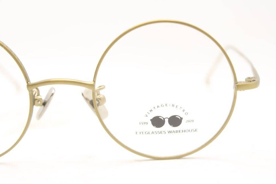 Bronze Round Retro Glasses Gandhi John Lennon Windsor… Gem