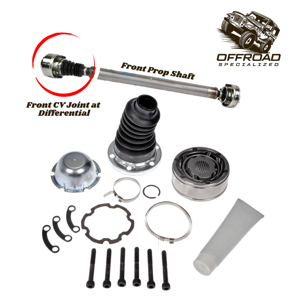 Evan-Fischer Driveshaft CV Joint (Front 4WD) - Fits Dodge Dakota