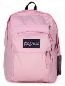 light pink jansport backpack