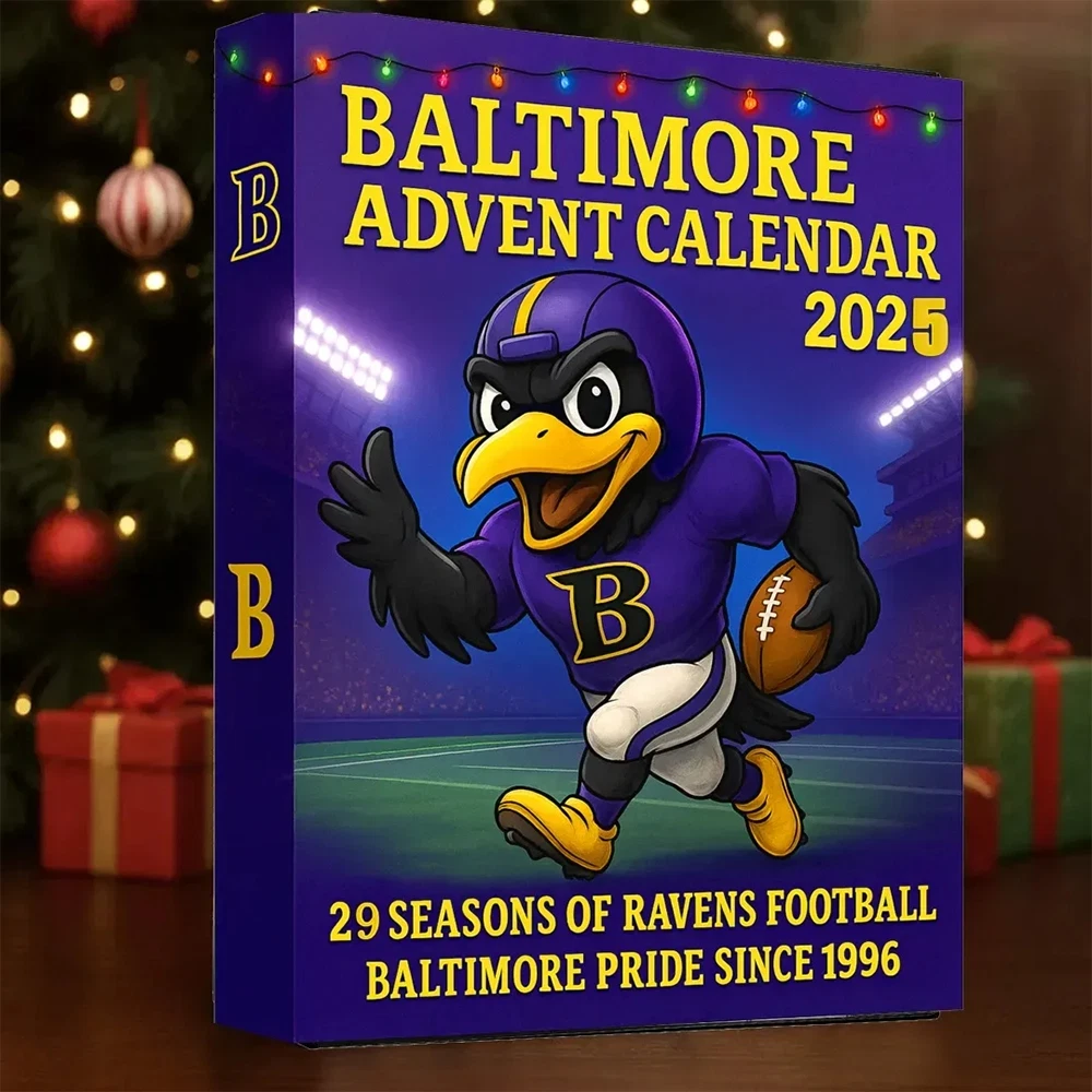 Baltimore Ravens Acrylic Advent Calendar 2025 Blind Box