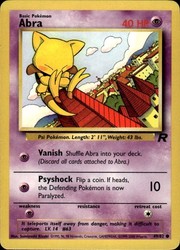 Abra 49/82 Team Rocket Common