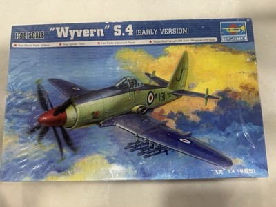 1/48 Trumpeter Wyvern S4 Early Version British Fighter  #02843 - FACTORY SEALED